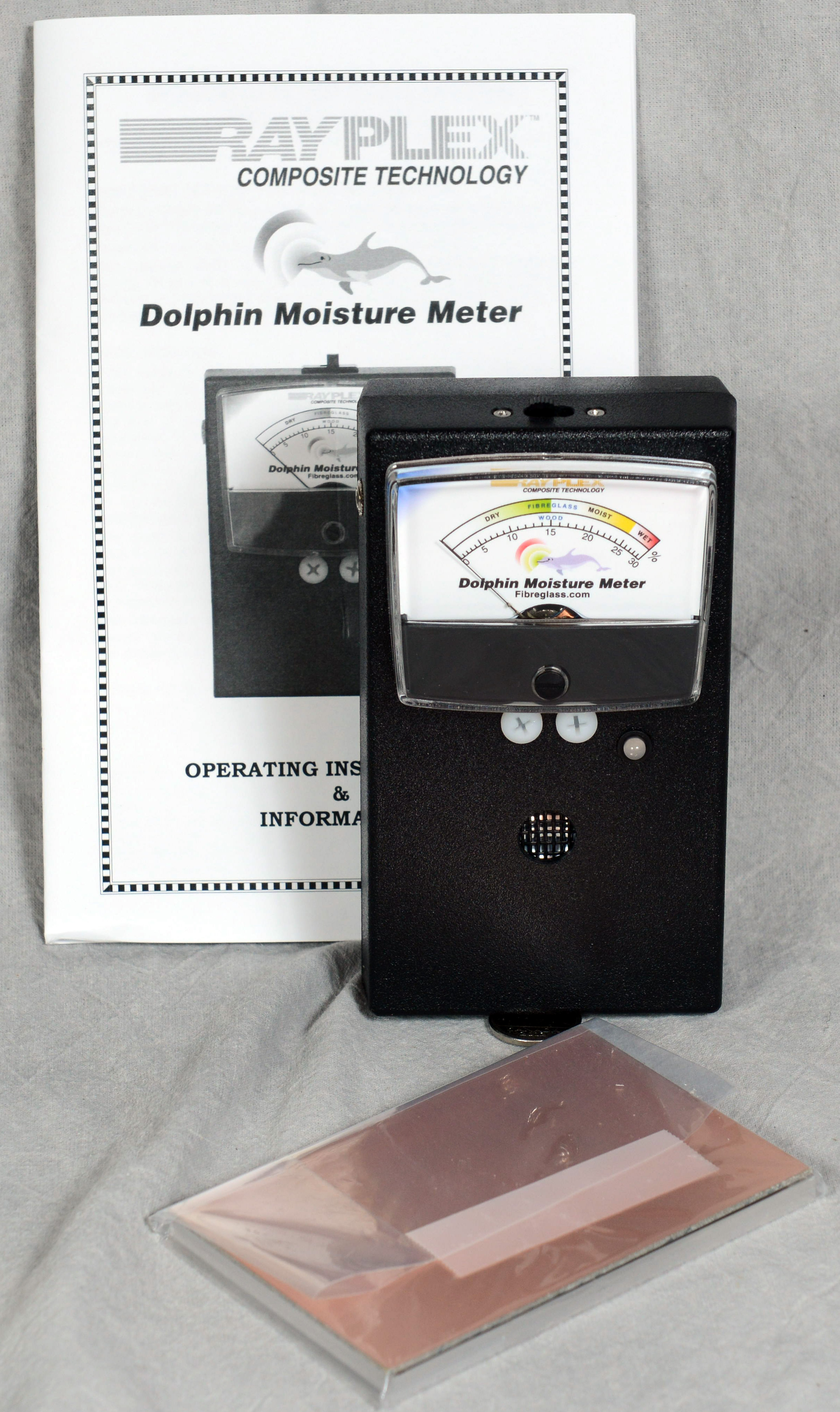Fibreglass discount moisture meter
